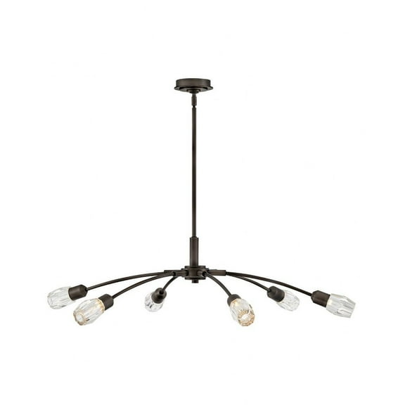 Fredrick Ramond Lighting - Atera - 30W 6 LED Large Chandelier In Modern