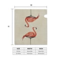 thumbnail image 4 of Naloa Flamingo Sitting On Chair Mailbox Covers Magnetic Post Box Cover Post Letter Box Cover Garden Decor-25.5x21 in, 4 of 8