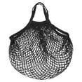 thumbnail image 1 of Uxcell Bolsa de Malla de Algodón, 15x13.8" Bolsas de Red Reutilizables para Compras Organizador Negro, 1 of 6