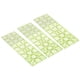 thumbnail image 3 of Regla de acolchado de 3 piezas, rectángulo grande de 9 pulgadas, escala en pulgadas, líneas guía verdes, reglas de costura acrílicas transparentes para proyectos de costura., 3 of 14