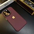 thumbnail image 1 of Funda De Silicona Suave Líquida De color Sólido De Lujo Para iPhone 11 12 13 14 Pro MAX 14 Plus Lente De metal Galvanizada A Prueba De Golpes Trasera, 1 of 4