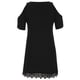 thumbnail image 5 of Mini vestido de manga corta con hombros descubiertos y cuello en V informal de verano a la moda para mujer Fridja  bnh4034, 5 of 8