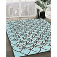 thumbnail image 3 of Ahgly Company Machine Washable Indoor Rectangle Transitional Platinum Gray Area Rugs, 2' x 5', 3 of 7