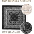 thumbnail image 4 of Dailyacc Hair Bandanas Scarf For Women Lightweight Fashion Neck Silk Satin Head Scarves For Sleeping Handbags Scarf, 4 of 10