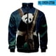 thumbnail image 3 of Nuevas chaquetas con estampado de panda en 3D para hombres, lindas sudaderas con animales para niños y mujeres, sudaderas con capucha Harajuku Y2k, chaquetas con cremallera, ropa, 3 of 5