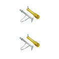 thumbnail image 2 of Sidaley Universal motocicleta retráctil antideslizante Kickstand Scooter aleación de aluminio soporte lateral reparación de motocicletas oro Oro 2piezas, 2 of 6