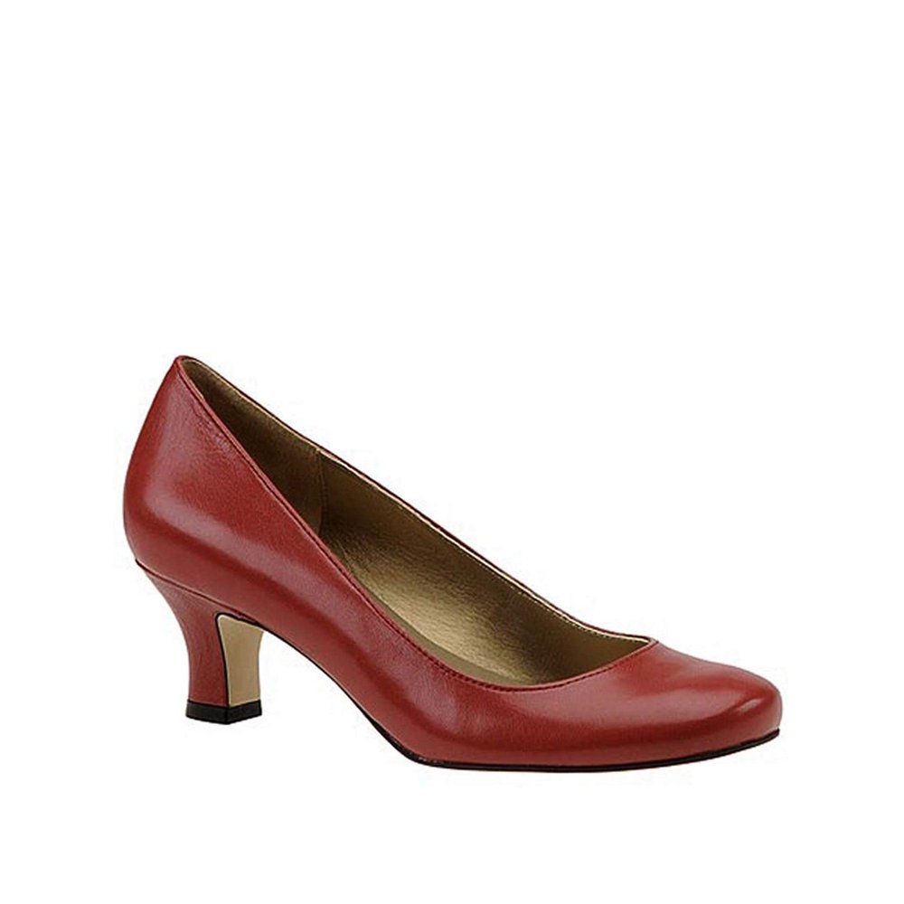 Array Shoes Array Womens Flatter Leather Round Toe Classic Pumps