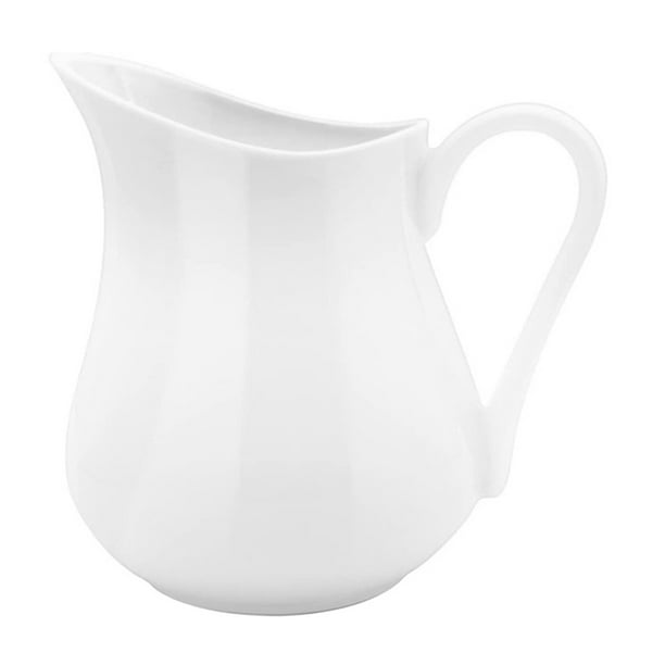 Jarra de leche de cerámica, jarra espumadora manual, jarra para crema de leche doméstica, 250 ml
