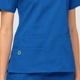 thumbnail image 3 of Origins Women's "Bravo" 6016 5 Pocket Scrub Top by WonderWink -NEW-FREE SHIP, 3 of 5