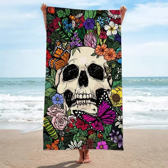 Sand Free Beach Towels Quick Dry Bath Towels,Oversized Beach Blanket, Soft Highly Absorbent Lightweight Pool Towels for Travel (6)