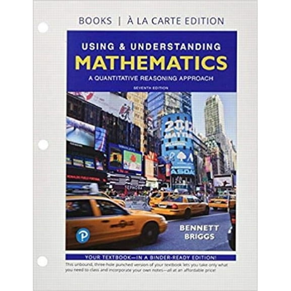 Using & Understanding Mathematics: A Quantitative Reasoning Approach, (Loose Leaf)