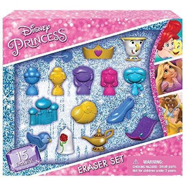 Disney Princess Eraser Set 15 Pack For Girls