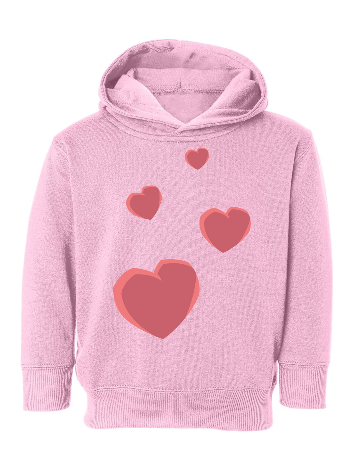 I Love Heart Butties Black Kids Sweatshirt 