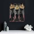 thumbnail image 5 of Nawypu  Lions Picture Wall Decor The Lion King and Queen with Crown Wall Art Inspirational Quotes Canvas Print Painting Wall Décor for Bathroom Bedroom Office Framed Artwork, 5 of 5