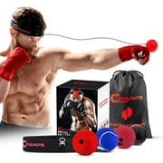 Champs MMA Boxing Reflex Ball Set of 4 Improve Speed, Hand-Eye Coordination