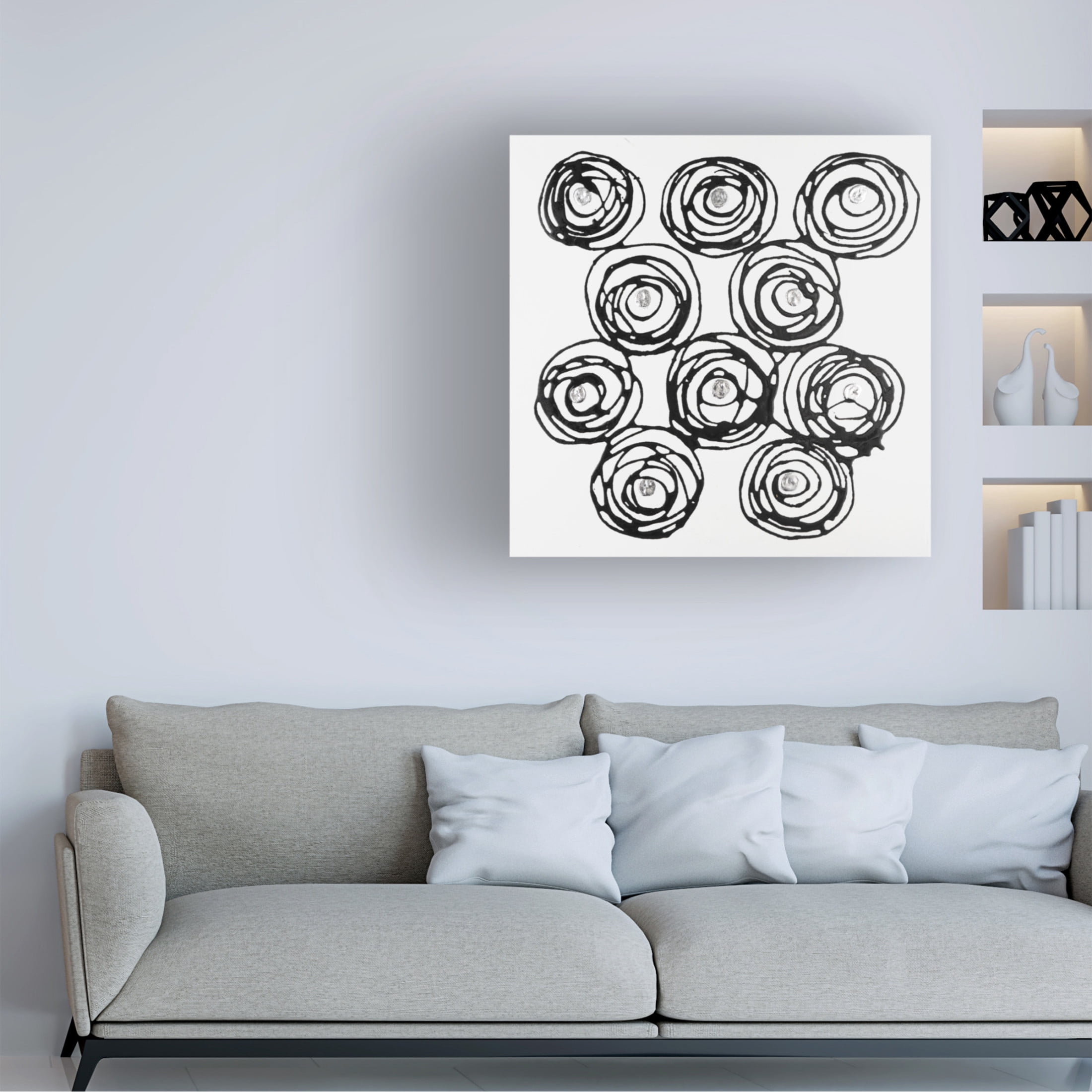 Trademark Fine Art Michael Willett  Torque I Canvas Wall Art