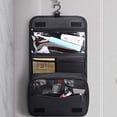 thumbnail image 5 of Neceser de gran capacidad, bolsa de viaje con gancho para hombres y mujeres, bolsa de maquillaje de viaje impermeable, bolsa de almacenamiento de baño, 5 of 5