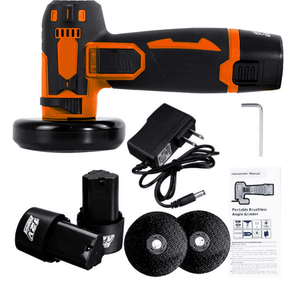Mini Angle Grinder, Powerful Motor & Heat Dissipation Cordless Metal Cutter Machine, Use For Metal,