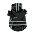 thumbnail image 2 of Dog Reflective Waterproof Raincoat Teddy Puppy Hooded Jacket Coat Pet Clothes, 2 of 8