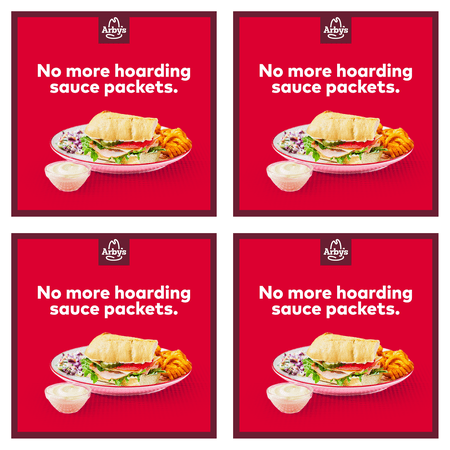 Arby's Horsey Sauce, 16 oz. (Pack of 4)