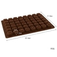 thumbnail image 4 of Yika Clearance Ice Cube Trays 48 Number Holes For Chocolate Cake Jelly Pudding Soap Round Shape, 4 of 7