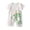L27 Green1, variant on Boys Romper Crew Neck Short Sleeve Cartoon Print Romper Summer Breathable Soft Comfy Kawaii Dailywear Boys Jumpsuits Size 0-3 Months Green