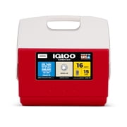 Igloo 16 QT Playmate Elite Ice Chest Cooler,30 Can Capacity, Red