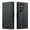 black, variant on Multifunctional Magnetic Flip Leather wallet Phone Case Samsung S25 Edge 25 Ultra S24 Plus S23 FE S22 S21 A17 5G A36 A56 A16 A55 A54 A53 A52 A35 A34 A15 A14 S24Ultra Card Slots Cover