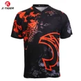 thumbnail image 3 of Camisetas de descenso de la marca X-Tiger, camisetas de ciclismo 100 % poliéster, ropa de descenso, camisetas de ciclismo de montaña, ropa deportiva para carreras de motocross, 3 of 5