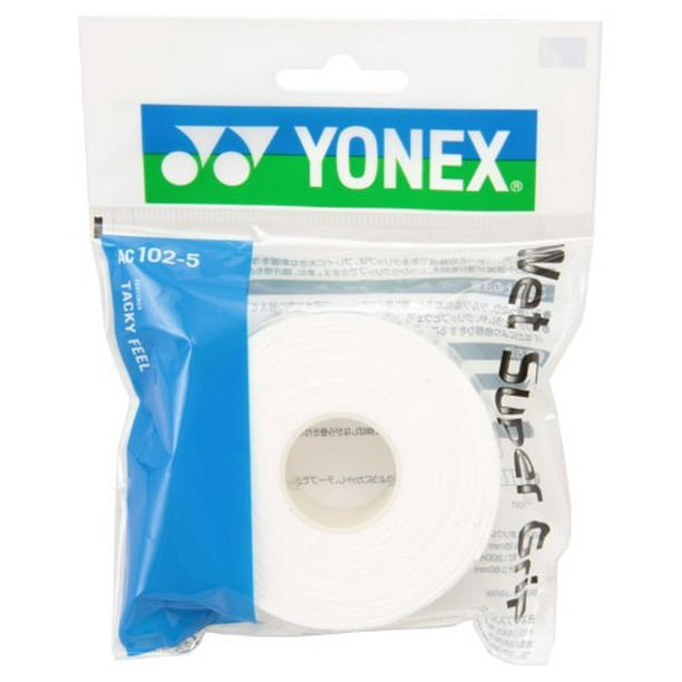 YONEX Tennis Badminton Grip Tape Wet Super Grip Refill (5 Pieces