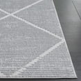 thumbnail image 4 of SAFAVIEH Carter Jerrod Geometric Area Rug, Grey/Light Grey, 8' x 10', 4 of 8