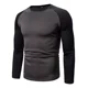 thumbnail image 1 of Camiseta De Manga Larga Empalmada Para Deportivas Hombres, 1 of 8
