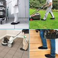 thumbnail image 4 of Fundas reutilizables para botas y zapatos, resistentes al agua, antideslizantes y lavables, para contratistas inmobiliarios para mantener limpios los pisos, alfombras, calzado y habitaciones, 5 pares (grande, negro) brillar Electrónica, 4 of 5