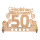 thumbnail image 1 of Puntoco Regalo De Dinero De Madera, Signo De Aniversario De Cumpleaños, Decoraciones De Escritorio De Madera, Accesorios De Fiesta, Soporte Para Pastel De Hito C,Decoración Hogareña, 1 of 1