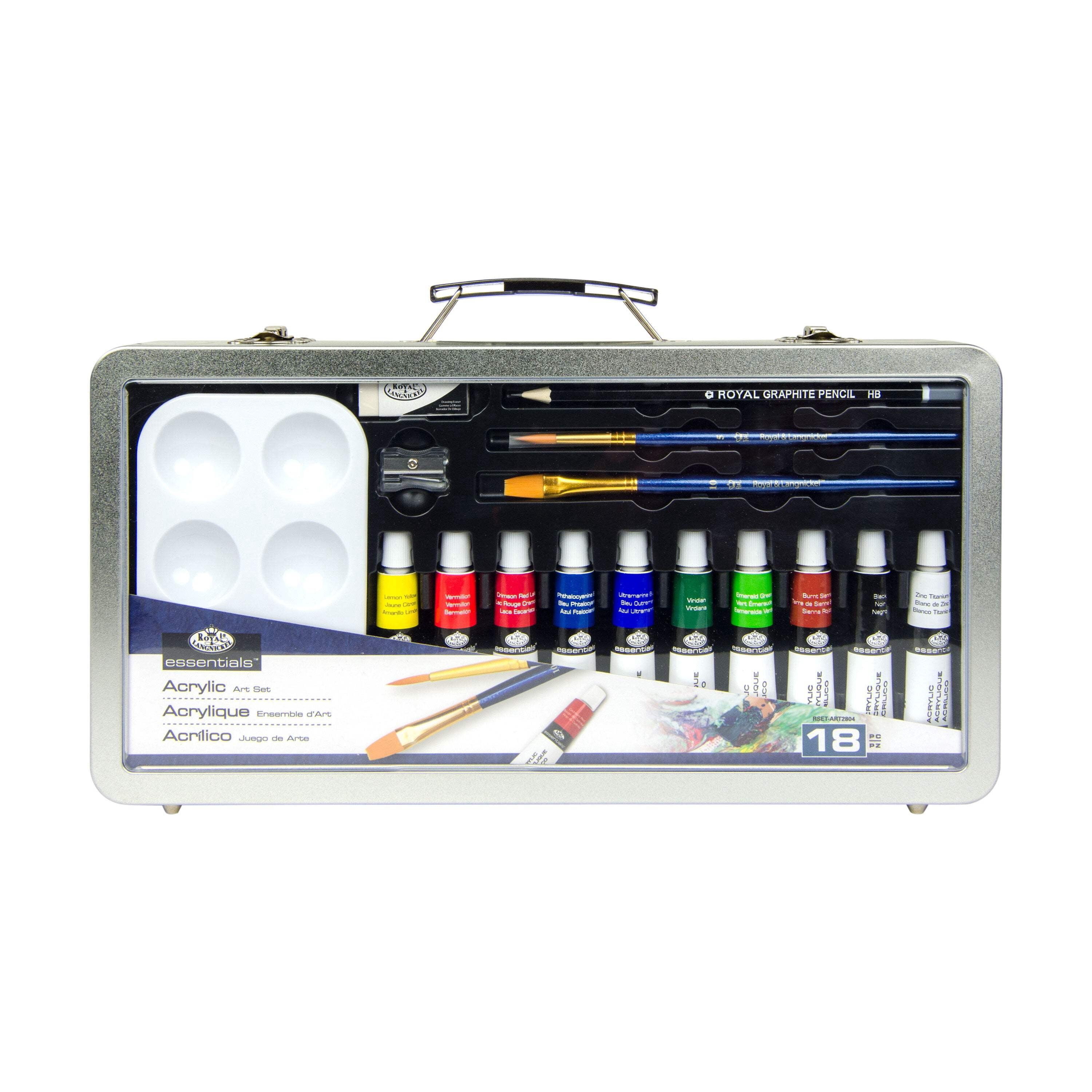 Royal & Langnickel Mixed Media Art Set - 74pc - Walmart.com