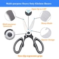 thumbnail image 2 of Kitchen Shears Heavy Duty Kitchen Scissors Ultra Sharp Stainless Steel Kitchen Shears for Poultry Meat Chicken Bones, 2 of 6
