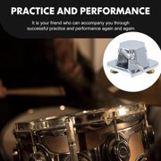 Luxshiny Alloy Percussion Tom Drum Stand with Base Plate - Tom Drum Accessory for Music Equipment