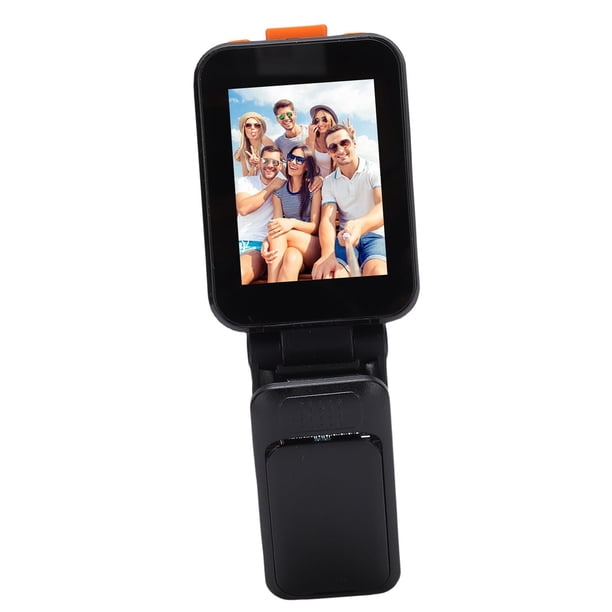 Pantalla de Selfie, Pantalla de Monitor de Selfie Vlog de Teléfono, Pantalla de Cámara Trasera Con Clip Intepado Plegable, ProyeccioN de Banda Dual Wifi, Fotograma