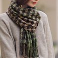 thumbnail image 4 of CHEGUTA Neck Scarf for Women Winter Scarf,Women's Fashion Long Houndstooth Plaid Winter Warm Large Scarf Shawl, 4 of 6