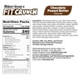 thumbnail image 7 of FITCRUNCH Wafer Protein Bars, Designed by Robert Irvine, 16g of Protein & 3g of Sugar (9 Bars, Chocolate Peanut Butter), 7 of 7