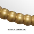 thumbnail image 4 of WallBeyond 28 inch Beaded Frame Round Wall Mirror for Bedroom Living Room, Bathroom decorative Mirror for Wall, Gold, 4 of 7