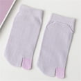 thumbnail image 2 of Uooqdmx Cotton Socks for Women, Tabi Socks, Flip Flop Socks, Split Toe Socks, Ankle Socks for Women, Purple A, 2 of 8