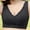 Black Bras for Women, variant on SMihono Womens Comfortable Wireless Bras Push Up Seamless Bralettes Soft V Neck Breathable Padded Full Coverage Everyday Bra Black 44/100BC