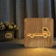 thumbnail image 3 of Lámpara de de noche LED de madera con luz nocturna para la decoración Camión grande Zulema Lámpara de noche, 3 of 8