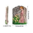 thumbnail image 3 of Decoración Jardín Fiudx Pastorales Retro Flor Hadas Ángel Relieve Pared Resina Artesanía, 3 of 7