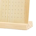 thumbnail image 3 of Soporte para Soporte para de madera Estante de exhibición Soporte para duradero Compacto 28 pares de agujeros Yuyangstore Titular de pendiente, 3 of 4