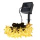 thumbnail image 2 of Guirnalda de luces solares para exteriores, 5 m, 20 LED, impermeables, decorativas para jardín, terraza, patio, casa, dormitorio, Navidad, boda y fiesta (blanco cálido), 2 of 4