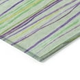 thumbnail image 4 of Addison Rugs Chantille Indoor/Outdoor Transitional Stripes Mint Washable Rectangle Rug, 10' x 14', 4 of 6