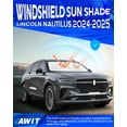thumbnail image 2 of KY Car Windshield Sun Shade Compatible with Hyundai Tucson 2022-2025 Accessories, Foldable Window Sunshade Block UV Rays and Sun Heat, 2 of 7