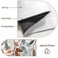 thumbnail image 6 of 3'x5' Area Rugs, Vintage Leaves Indoor Outdoor Area Rug for Living Room Bedroom, Summer Botanical Pastoral Watercolor Washable Bathroom Rugs Kitchen Floor Carpet Mats Home Decor Aesthetic, 6 of 8